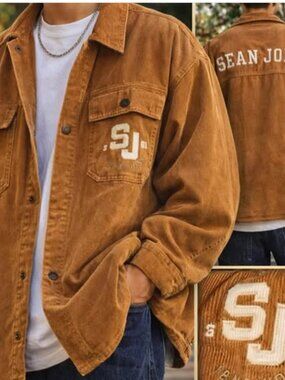 Sean John Tan Jacket — 1998 Collection — New With Tags